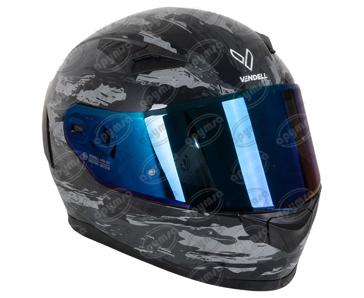 CASCO CERRADO DOBLE VISOR MILITAR XXL VENDELL 129 