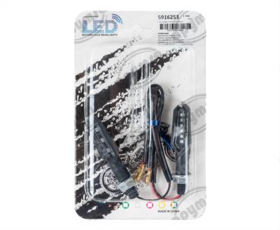 DIRECCIONAL LED MOTOCICLETA AZUL 12V (JUEGO 2 PZAS) VENDELL ZXD-01 BLUE 