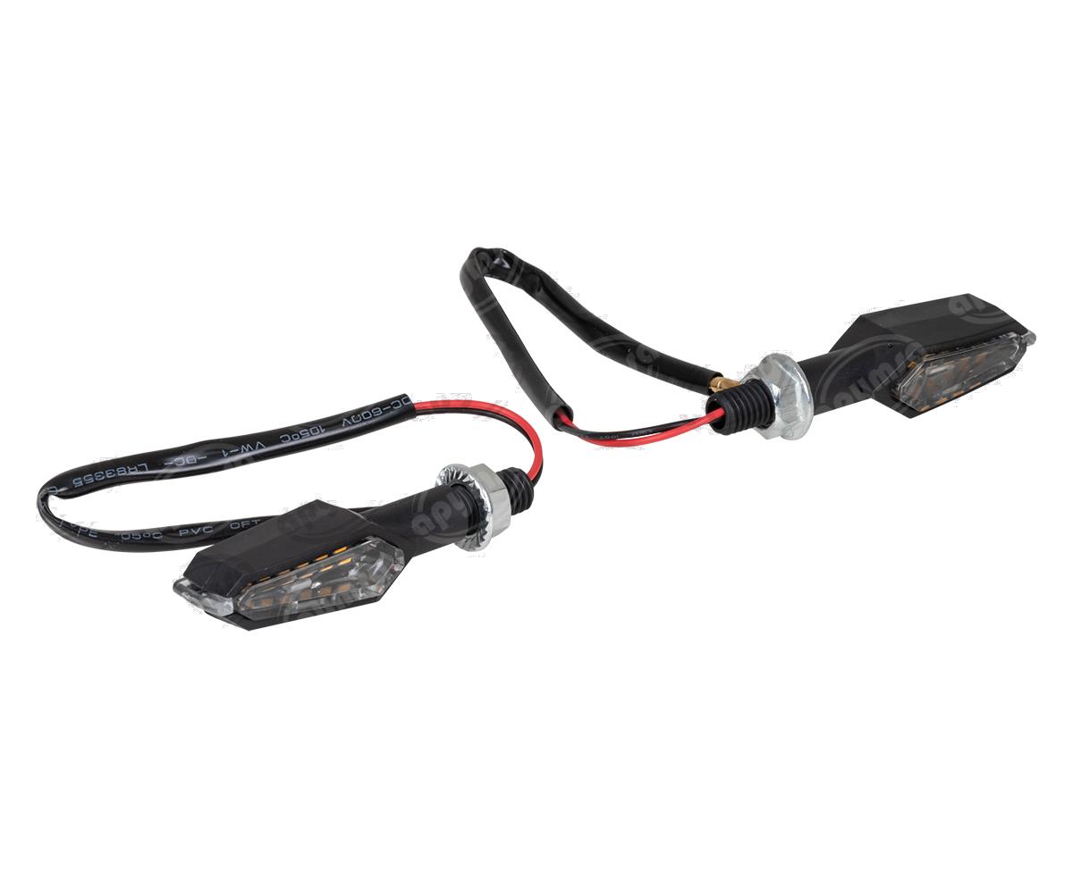 DIRECCIONAL LED MOTOCICLETA AMARILLO 12V (JUEGO 2 PZAS) VENDELL J6041090290 