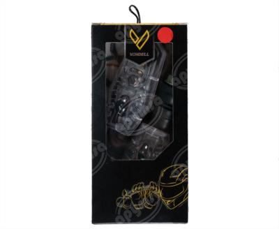 DIRECCIONAL LED MOTOCICLETA TRASERA C/LUZ AUXILIAR ROJA (JUEGO 2 PZAS) 12V VENDELL PF-02 