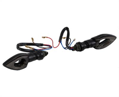 DIRECCIONAL JUEGO DELANTERA/TRASERA FLECHA AMBAR (JUEGO 2 PZAS) 12V VENDELL P-01S 