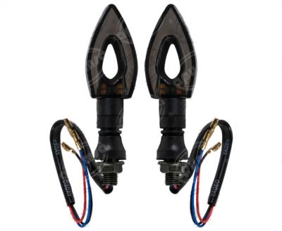 DIRECCIONAL JUEGO DELANTERA/TRASERA FLECHA AMBAR (JUEGO 2 PZAS) 12V VENDELL P-01S 