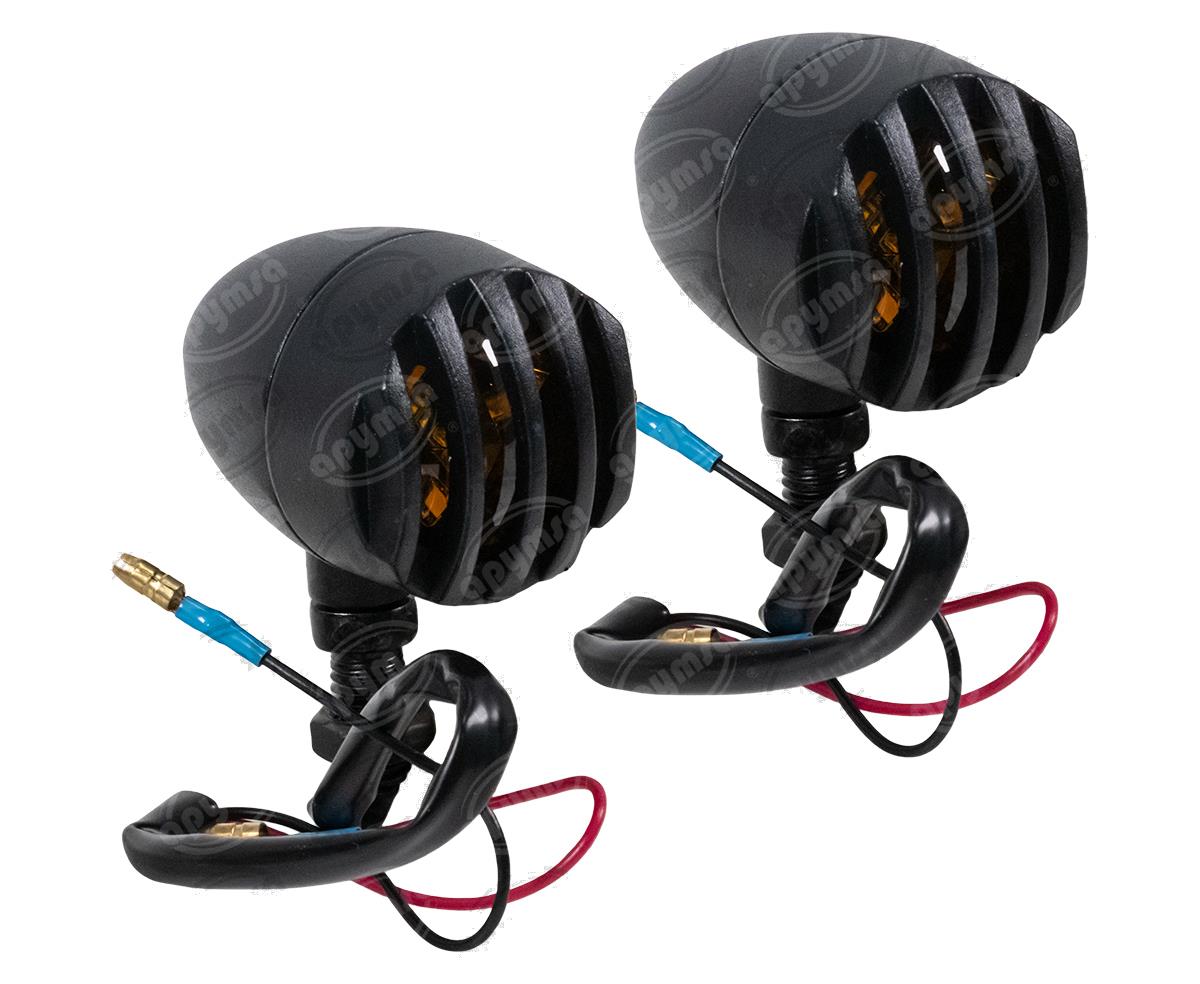 DIRECCIONAL LED MOTOCICLETA DELANTERA/TRASERA (JUEGO 2 PZAS) 12V VENDELL P-16 