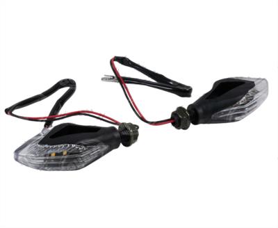 DIRECCIONAL LED MOTOCICLETA DELANTERA/TRASERA AMULETO (JUEGO 2 PZAS) 12V VENDELL P-30 
