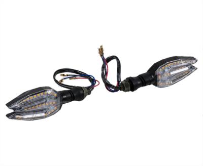 DIRECCIONAL LED MOTOCICLETA DELANTERA/TRASERA TRIDENTE (JUEGO 2 PZAS) 12V VENDELL  P-31 