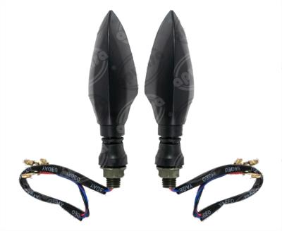 DIRECCIONAL LED MOTOCICLETA DELANTERA/TRASERA SETA AMBAR (JUEGO 2PZ) 12V VENDELL  P-35S 