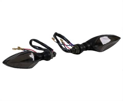 DIRECCIONAL LED MOTOCICLETA DELANTERA/TRASERA SETA AMBAR-BLANCO (JUEGO 2 PZ) VENDELL  P-35S W 