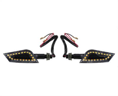 DIRECCIONAL LED MOTOCICLETA DELANTERA/TRASERA DAGA (JUEGO 2 PZ) 12V VENDELL  P-39 