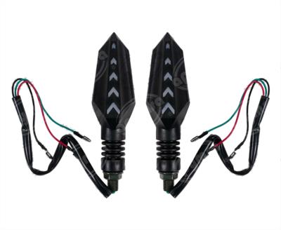 DIRECCIONAL LED MOTOCICLETA DELANTERA/TRASERA AVATAR   AMBAR-AZUL (JUEGO 2 PZ) VENDELL P-45S B 