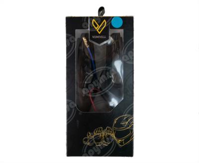 DIRECCIONAL LED MOTOCICLETA DELANTERA/TRASERA PULSO   AMBAR-AZUL JUEGO 2PZ 12V VENDELL P-47S B 