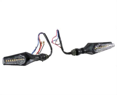 DIRECCIONAL LED MOTOCICLETA DELANTERA/TRASERA NAVAJA (JUEGO 2 PZAS) 12V VENDELL P-61S 