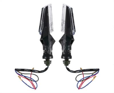 DIRECCIONAL LED MOTOCICLETA DELANTERA/TRASERA NAVAJA (JUEGO 2 PZAS) 12V VENDELL P-61S 