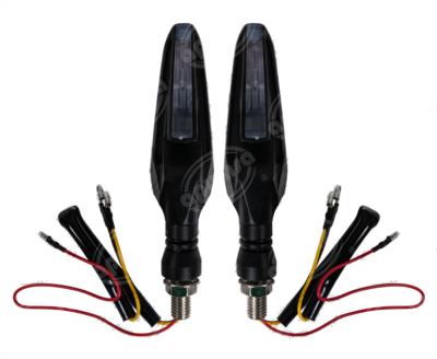 DIRECCIONAL LED MOTOCICLETA DELANTERA/TRASERA PULSO LED (JUEGO 2 PZAS) 12V VENDELL P-21 