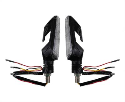 DIRECCIONAL LED MOTOCICLETA DELANTERA/TRASERA PULSO LED (JUEGO 2 PZAS) 12V VENDELL P-21 