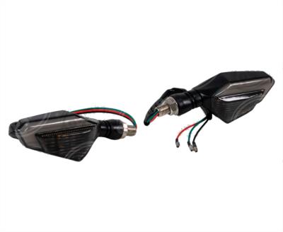 DIRECCIONAL LED MOTOCICLETA DELANTERA/TRASERA MOTONETA FLECHA JUEGO 2 PZ 12V VENDELL P-60 