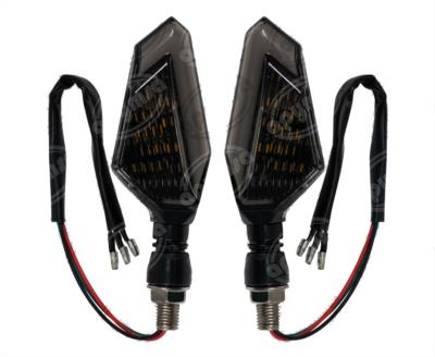 DIRECCIONAL LED MOTOCICLETA DELANTERA/TRASERA MOTONETA FLECHA JUEGO 2 PZ 12V VENDELL P-60 