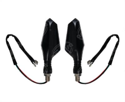 DIRECCIONAL LED MOTOCICLETA DELANTERA/TRASERA MOTONETA FLECHA JUEGO 2 PZAS 12V VENDELL P-60S 