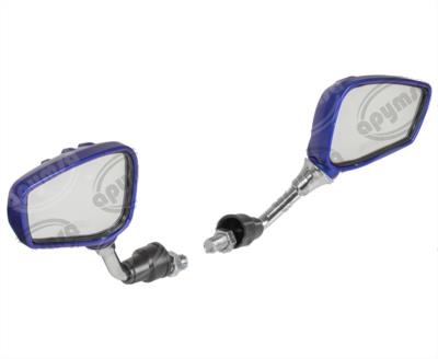 ESPEJO MOTOCICLETA MANO CALAVERA AZUL VENDELL H2665 