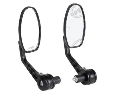 ESPEJO MOTOCICLETA OVALADO NEGRO VENDELL H2586 