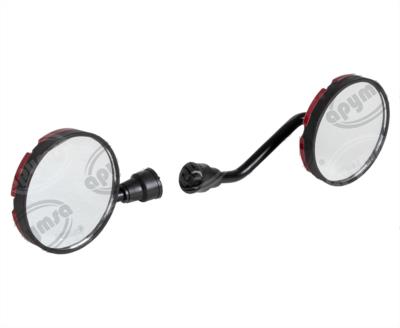 ESPEJO MOTOCICLETA CONTORNO ROJO VENDELL H2915 
