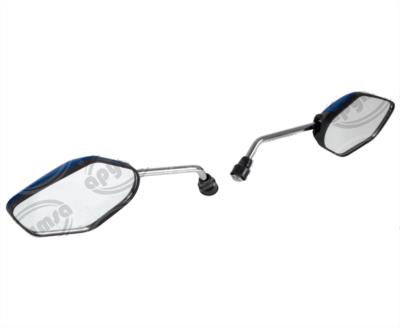 ESPEJO MOTOCICLETA CONTORNO AZUL VENDELL H3174 