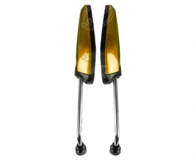 ESPEJO MOTOCICLETA CONTORNO DORADO VENDELL H3174 