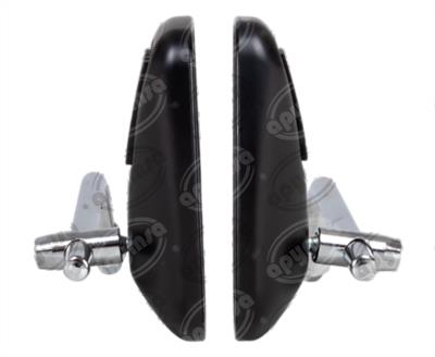 ESPEJO MOTOCICLETA ALTURA REGULABLE NEGRO VENDELL H3328 
