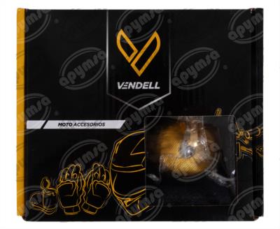 ESPEJO MOTOCICLETA BAREND DORADO VENDELL H3345 