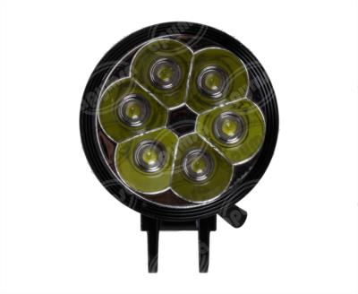 FARO AUXILIAR LED MOTOCICLETA 6 LEDS, LUZ NORMAL Y DESTELLO, 8V-80V VENDELL L6-CTY-FGB 
