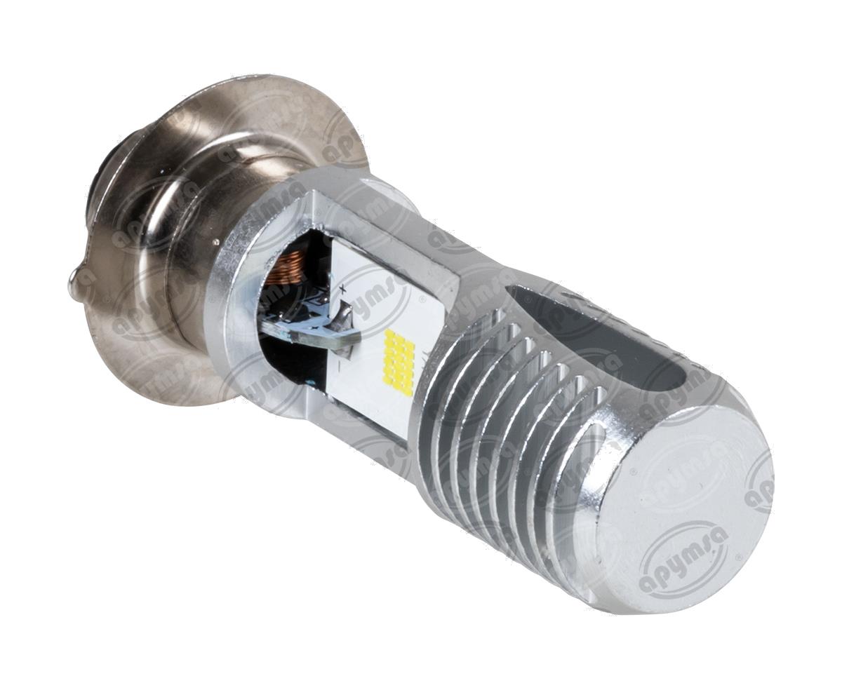 FOCO LED MOTOCICLETA P15D H/L, GLOW, 6500K, AC/DC 8V-80V VENDELL P15D-YS-CSP-AC 