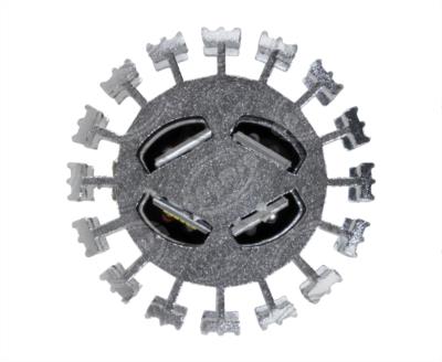 FOCO LED MOTOCICLETA BA20D H/L, GLOW, 6500K, AC/DC 8V-80V VENDELL BA20D-DM4-AC-CSP 