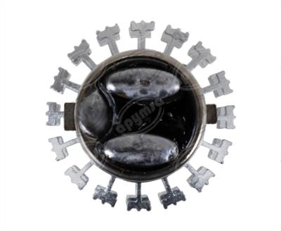 FOCO LED MOTOCICLETA BA20D H/L, GLOW, 6500K, AC/DC 8V-80V VENDELL BA20D-DM4-AC-CSP 