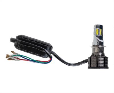 FOCO LED COB MOTOCICLETA H4 H/L, DESTELLO, VENTILADOR, DC8-80V VENDELL M06E 