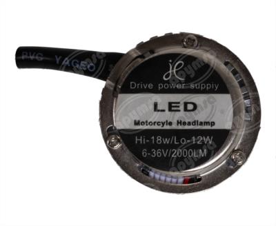 FOCO LED COB MOTOCICLETA H4 H/L, VENTILADOR, DC8-80V VENDELL M3PLUS-COB 