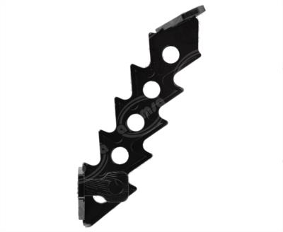 PORTA PLACA MOTOCICLETA DEPORTIVA NEGRA VENDELL J6051180126 
