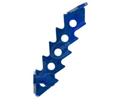 PORTA PLACA MOTOCICLETA DEPORTIVA AZUL VENDELL J6051180126 
