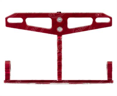 PORTA PLACA MOTOCICLETA DEPORTIVO ROJA VENDELL J6051180126 