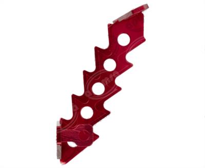 PORTA PLACA MOTOCICLETA DEPORTIVO ROJA VENDELL J6051180126 
