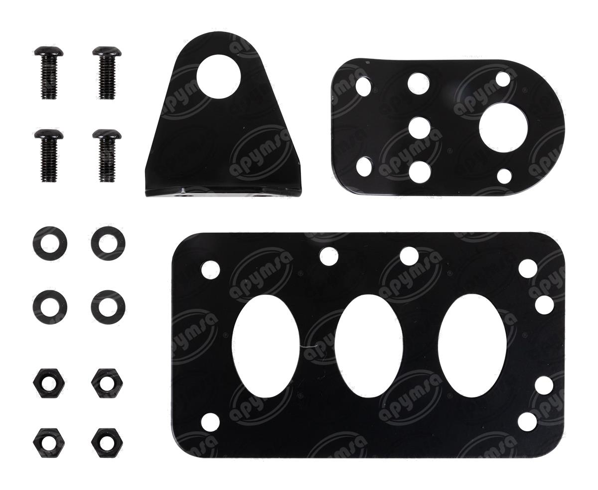 PORTA PLACA MOTOCICLETA LATERAL VENDELL J6051180127 