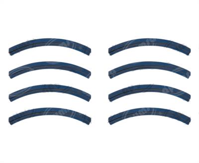 BALATA TRASERA FORMULA 83 AZUL PARA ZAPATA 4311 AMERICAN BRAKEBLOK 4311CD 83 