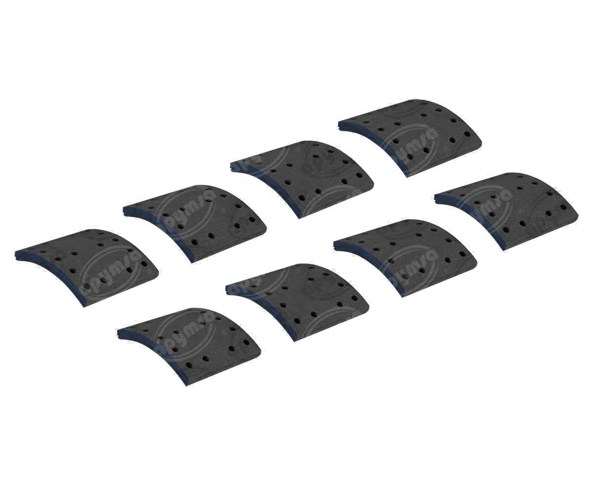 BALATA TRASERA FORMULA 83 AZUL PARA ZAPATA 4311 AMERICAN BRAKEBLOK 4311CD 83 