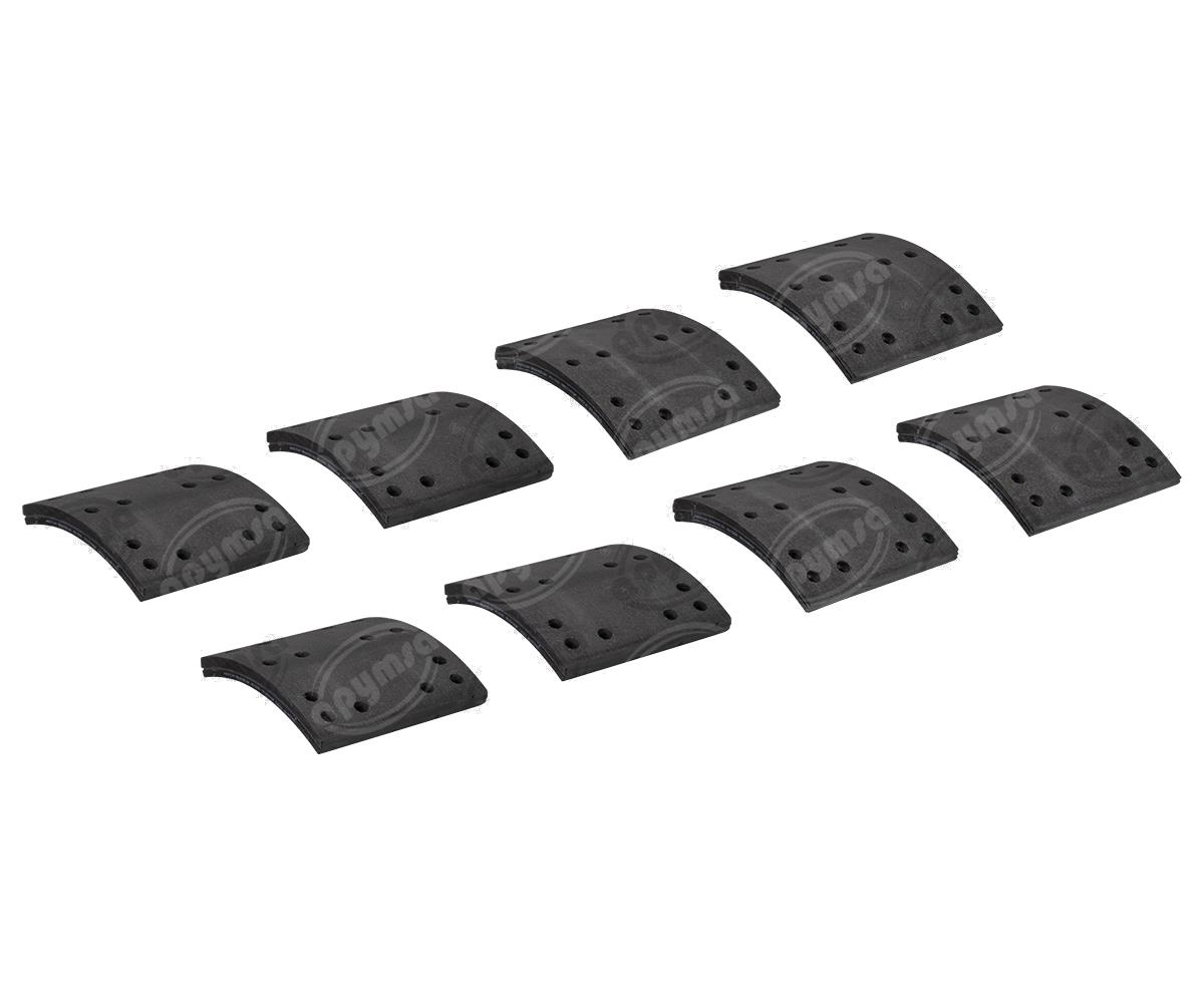 BALATA TRASERA FORMULA 551C NEGRA PARA ZAPATA 4515 AMERICAN BRAKEBLOK 4515D 551C 