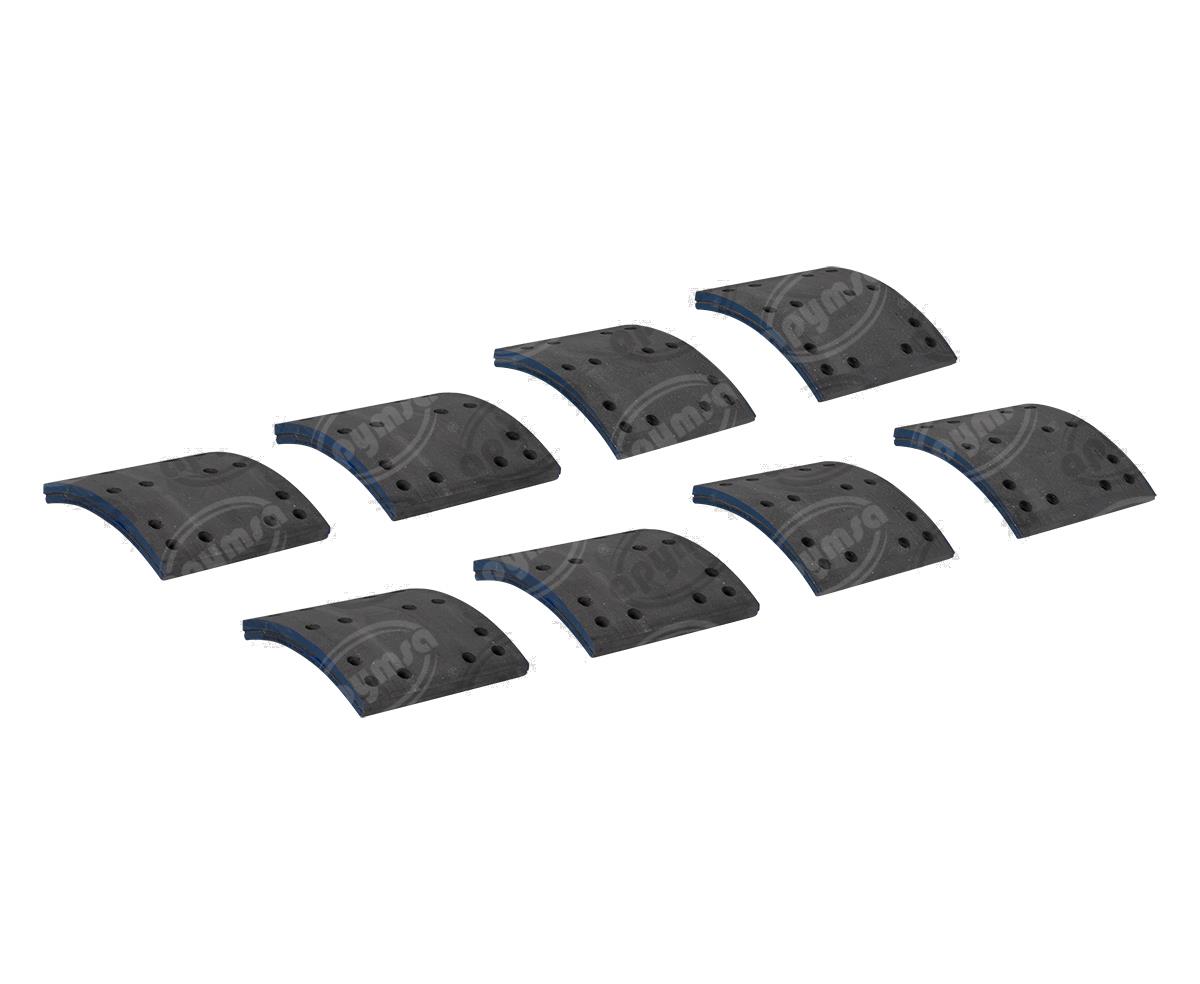 BALATA TRASERA FORMULA 83 AZUL PARA ZAPATA 4515 AMERICAN BRAKEBLOK 4515D 83 