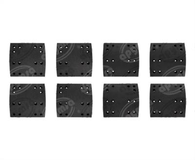 BALATA DELANTERA FORMULA 551C NEGRA PARA ZAPATA 4705 AMERICAN BRAKEBLOK 4705D 551C 