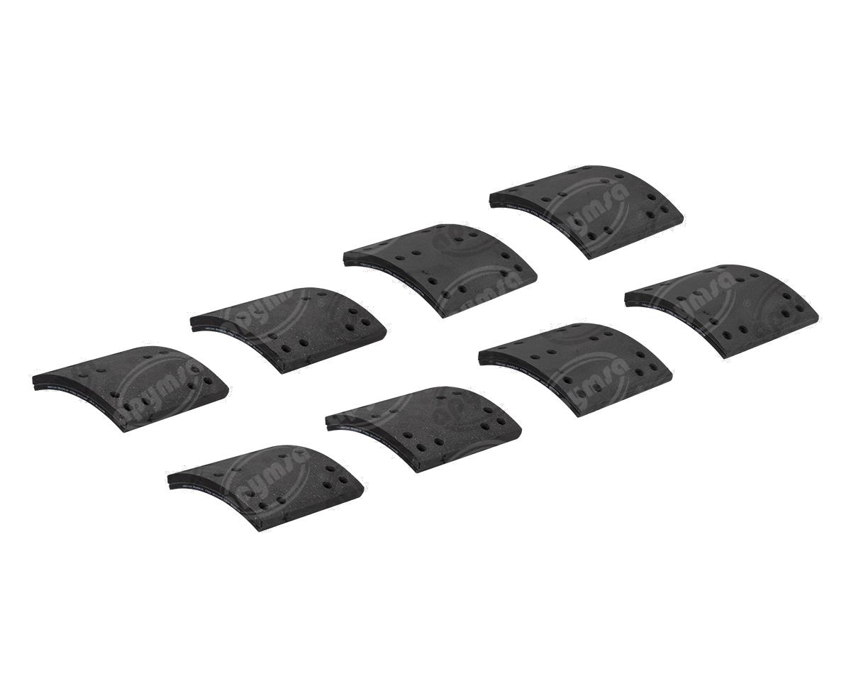 BALATA DELANTERA FORMULA 551C NEGRA PARA ZAPATA 4705 AMERICAN BRAKEBLOK 4705D 551C 