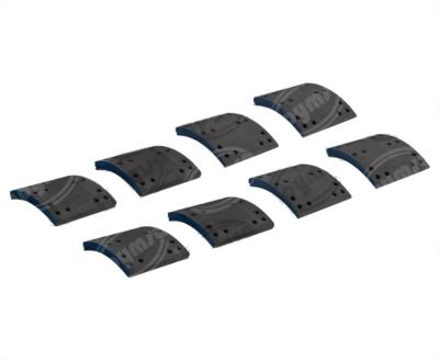 BALATA TRASERA FORMULA 83 AZUL PARA ZAPATA 4707 AMERICAN BRAKEBLOK 4707D 83 