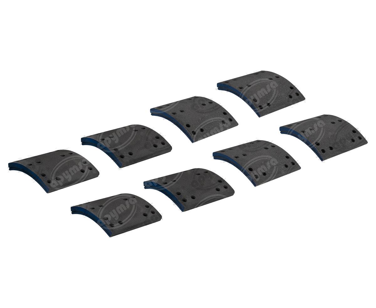 BALATA TRASERA FORMULA 83 AZUL PARA ZAPATA 4707 AMERICAN BRAKEBLOK 4707D 83 