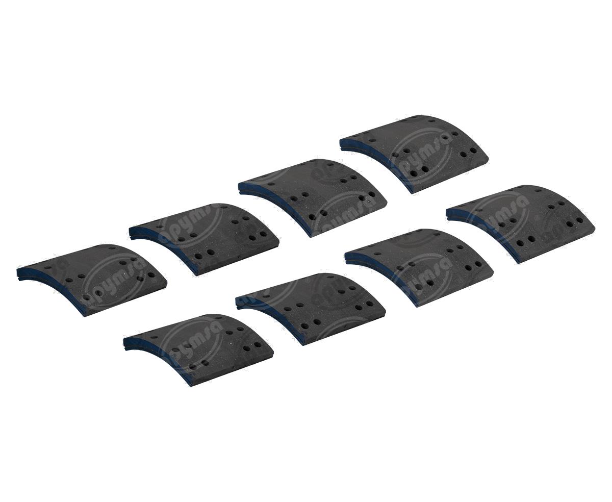 BALATA TRASERA FORMULA 83 AZUL PARA ZAPATA 4709 AMERICAN BRAKEBLOK 4709D 83 