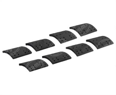 BALATA TRASERA FORMULA 551C NEGRA PARA ZAPATA 4710 AMERICAN BRAKEBLOK 4710D 551C 