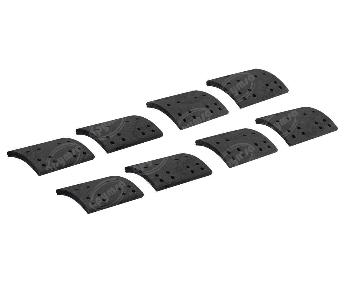 BALATA TRASERA FORMULA 551C NEGRA PARA ZAPATA 4710 AMERICAN BRAKEBLOK 4710D 551C 